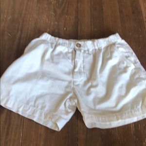 Chubbies Elastic Waist Ivory Shorts